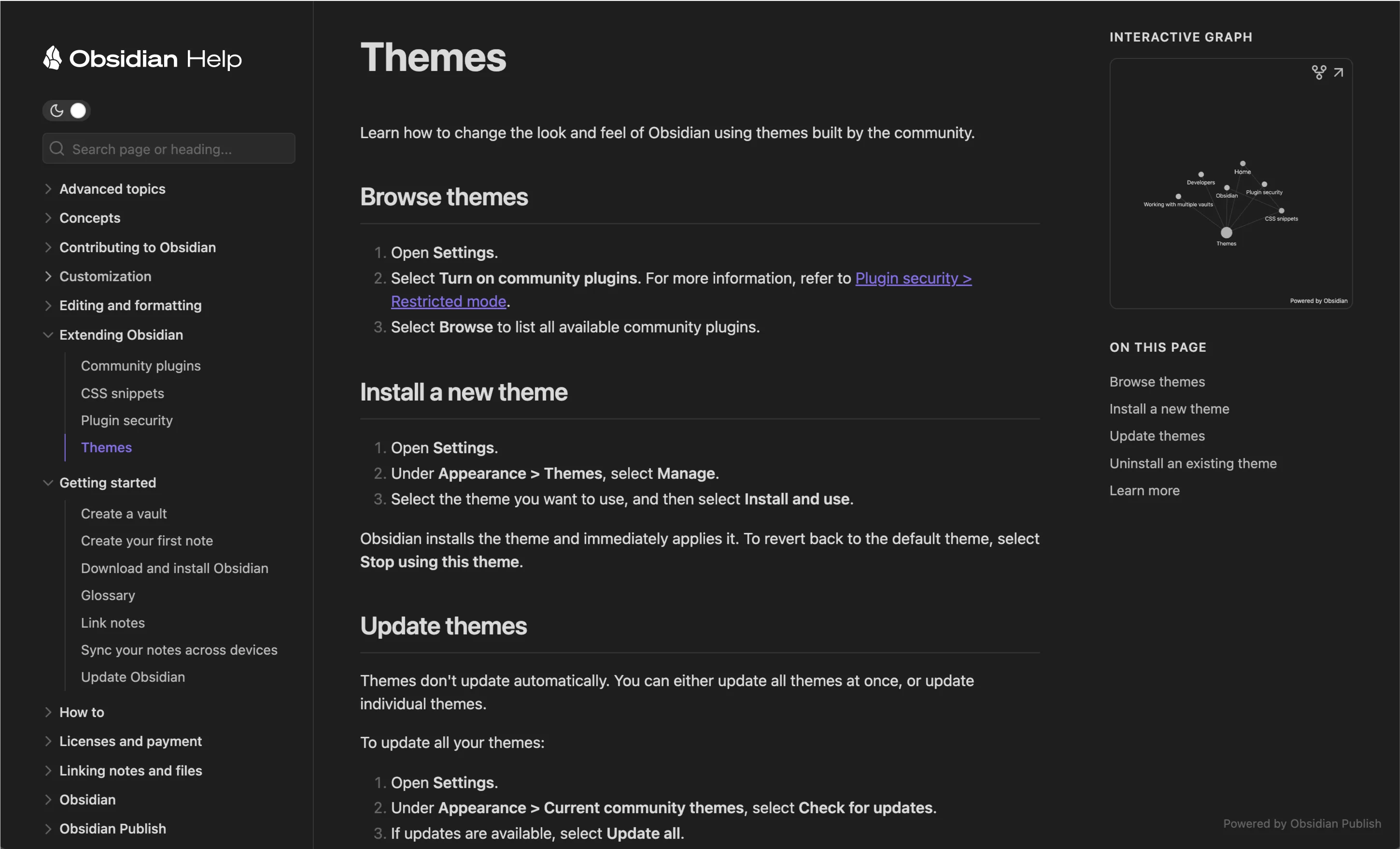 An Obsidian Publish knowledge base generated from an Obsidian vault